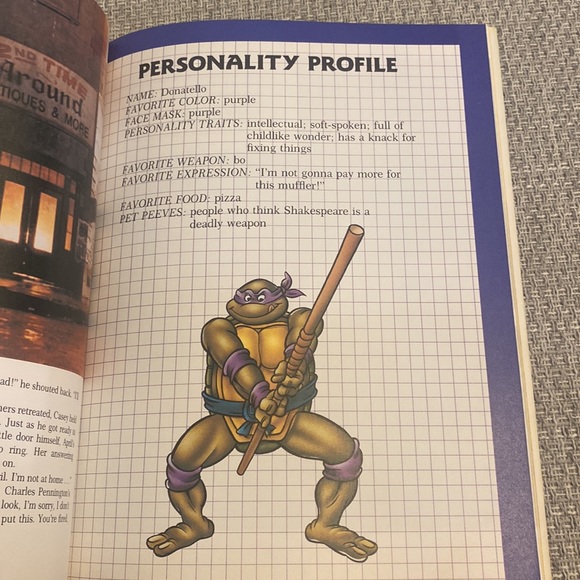 Teenage Mutant Ninja Turtles The Storybook based on the Movie 1990 Random House - Picture 4 of 6